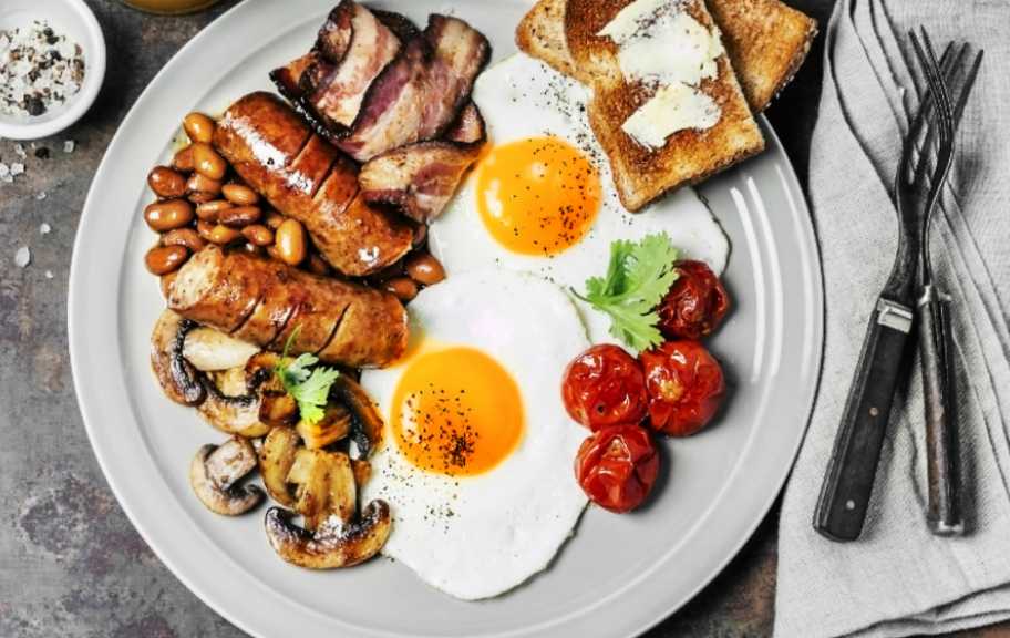 Популярный рецепт для начинающих: Традиционный английский завтрак — Eda.Video