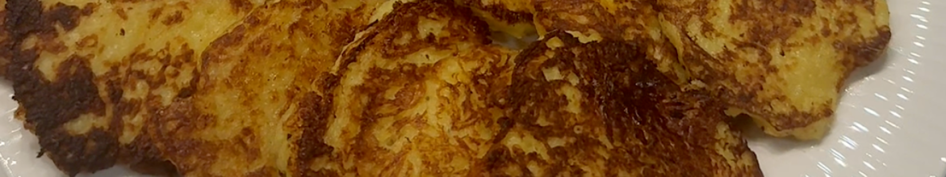 Картофельные оладьи со сметаной без муки — Eda.Video