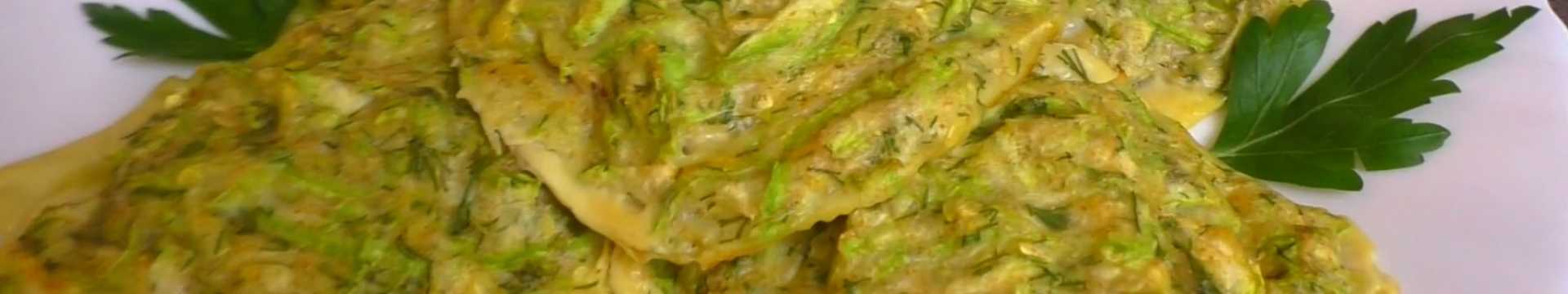 Пп оладьи из кабачков в духовке — Eda.Video