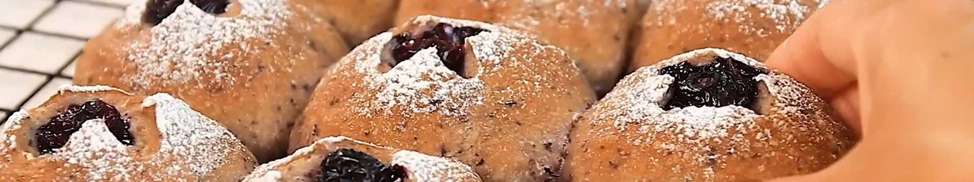 Черничные булочки — Eda.Video
