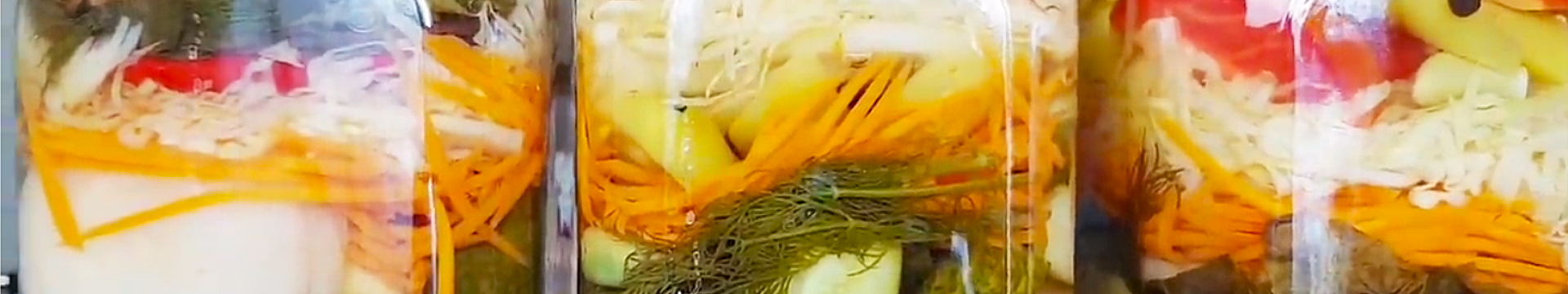 Маринованное салатное ассорти — Eda.Video