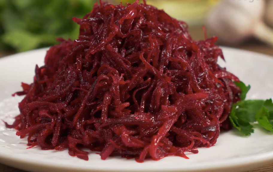 Новый рецепт: Свекла по-корейски — Eda.Video