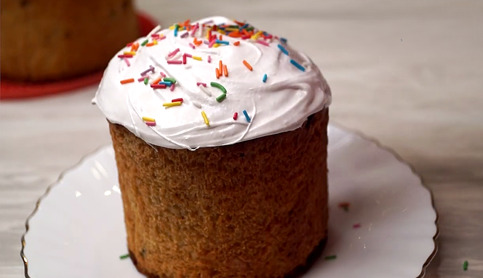 Изображение блюда: Глазурь для кулича без яиц на желатине — Eda.Video