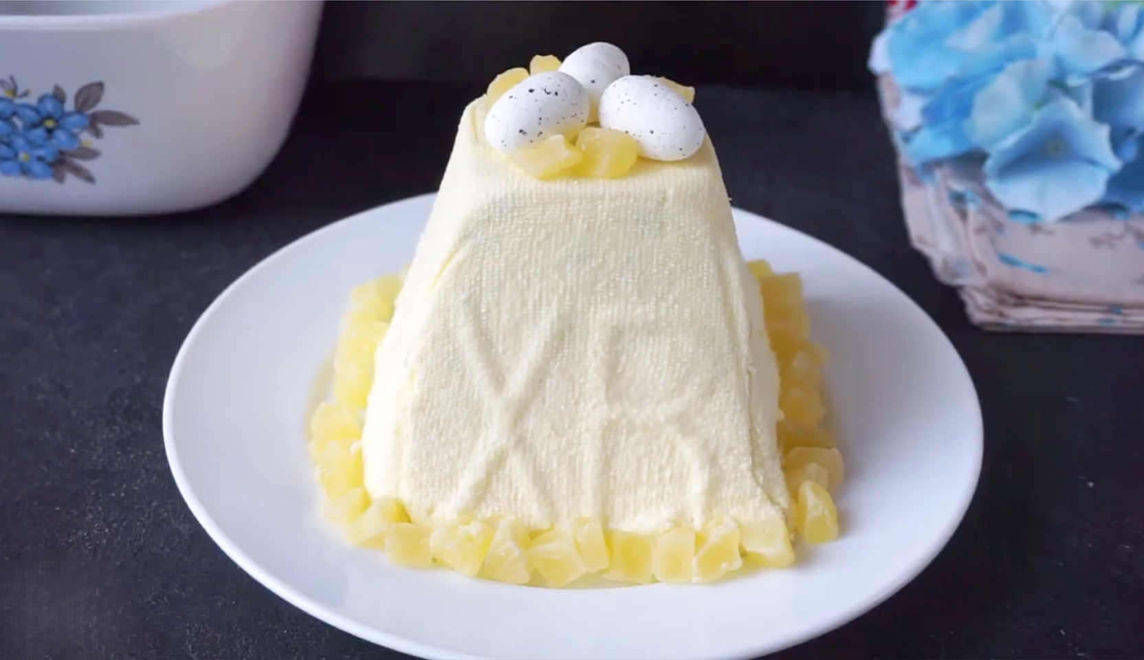 Изображение блюда: ПП творожная пасха без сахара — Eda.Video