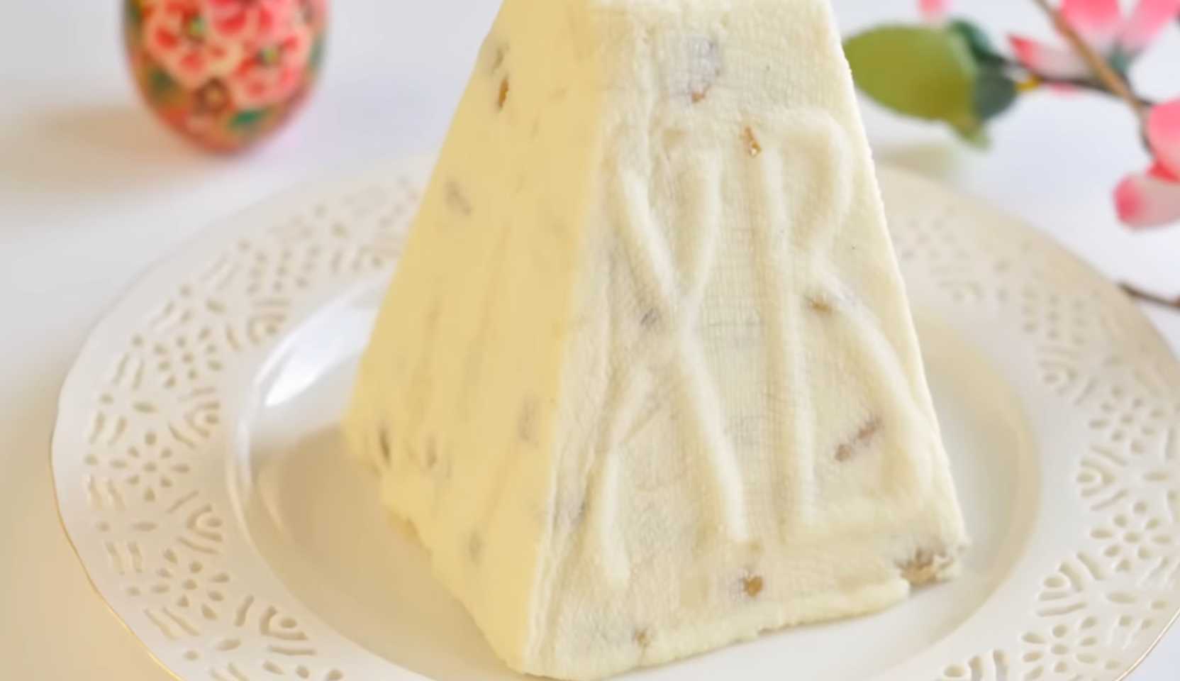 Изображение блюда: Заварная творожная пасха — Eda.Video