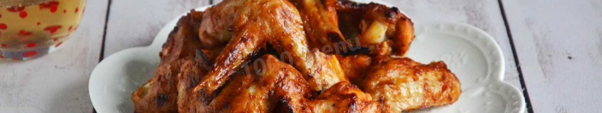 Крылья в духовке с корочкой — Eda.Video