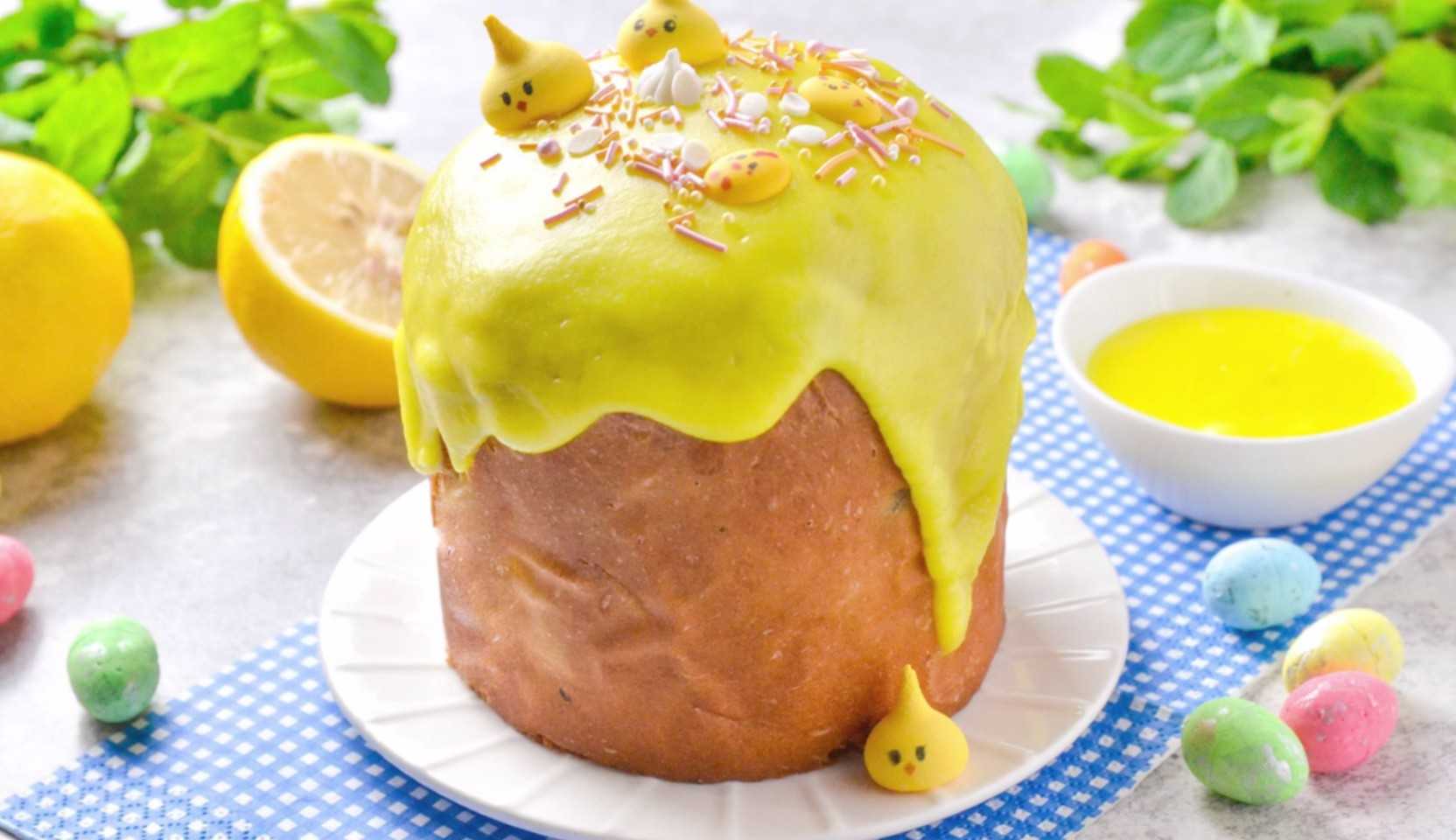 Популярный рецепт — Лимонная глазурь для кулича