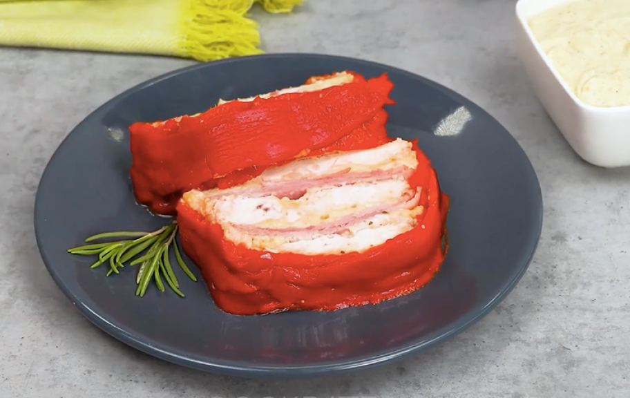 Новый рецепт: Террин с курицей и перцами — Eda.Video