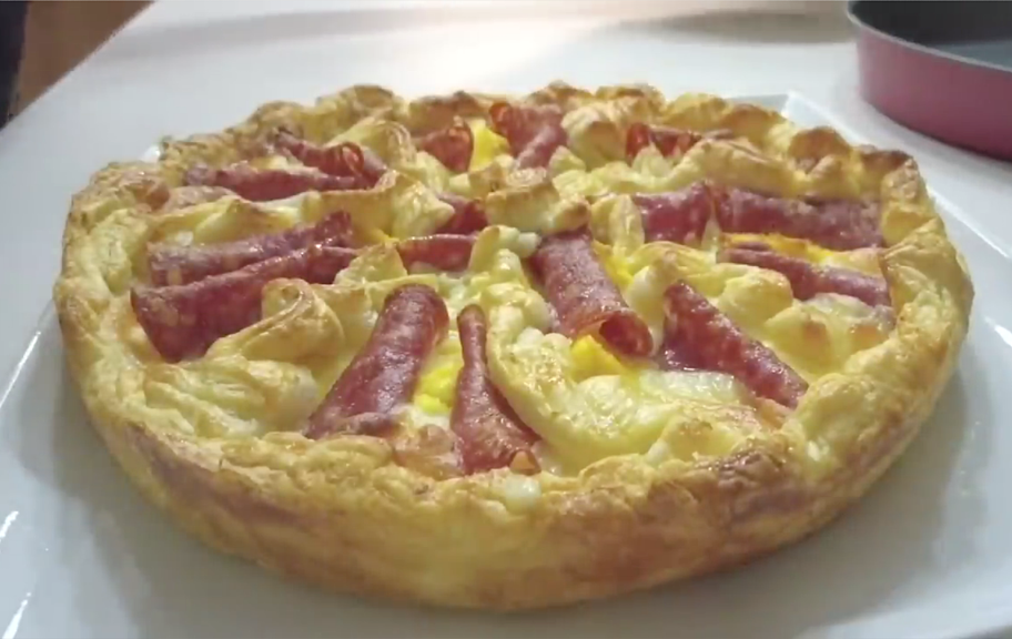 Рецепт: Деревенский пасхальный пирог Паскуалина