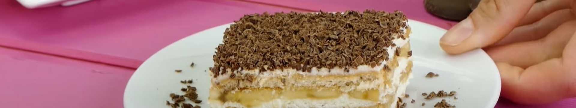 Торт из печенья без выпечки — Eda.Video