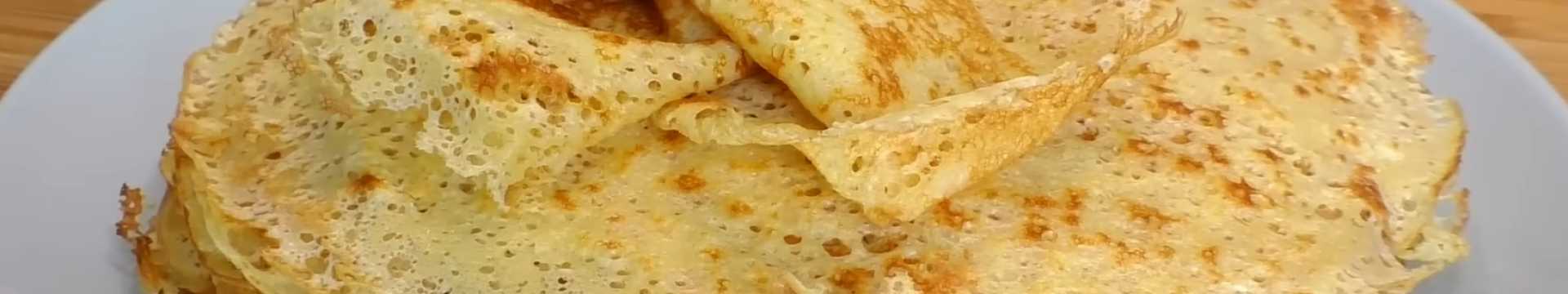 Кружевные блины на молоке без дрожжей — Eda.Video