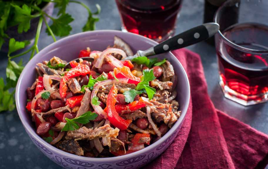 Новый рецепт: Салат Тбилиси — Eda.Video