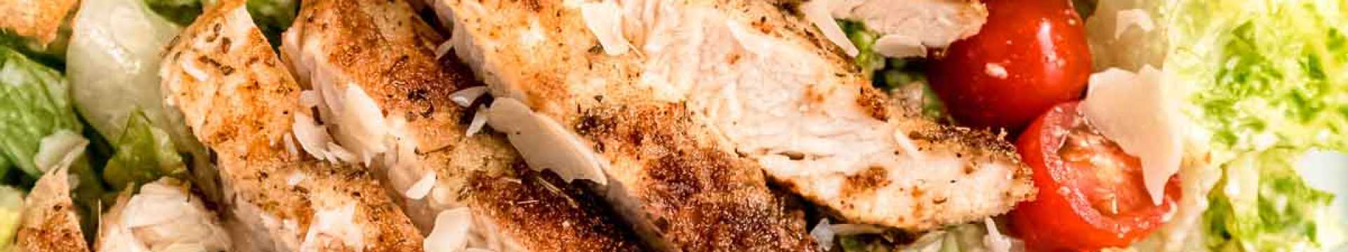 Салат Цезарь с курицей гриль — Eda.Video