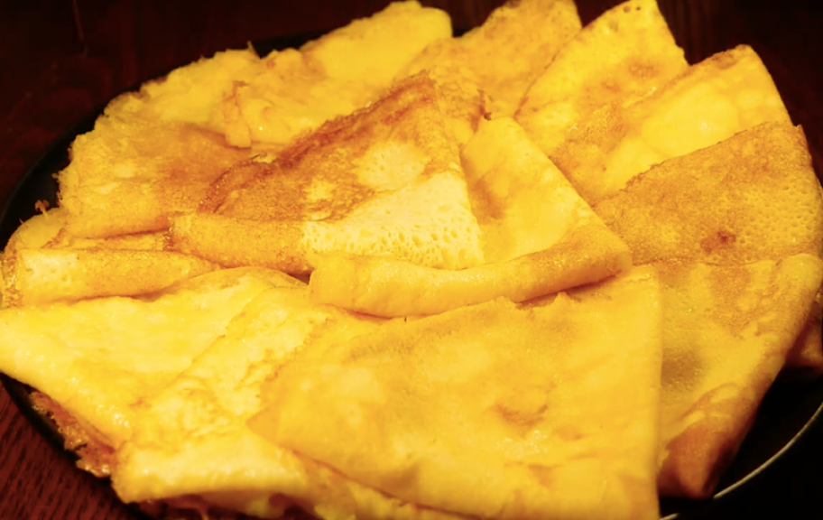 Новый рецепт: Блины с манкой — Eda.Video