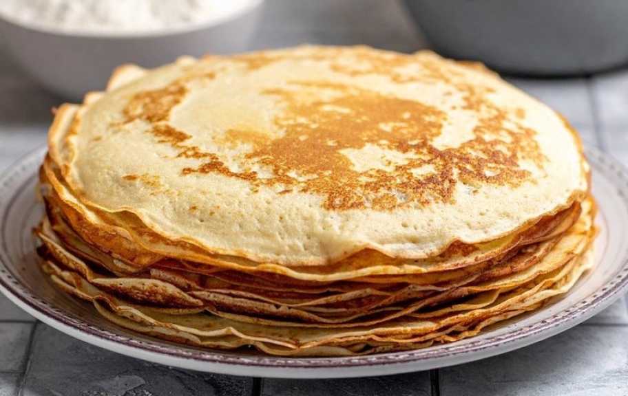 Новый рецепт: Блины на сыворотке с дырочками — Eda.Video