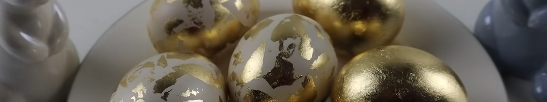 Золотой декор пасхальных яиц — Eda.Video