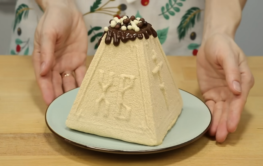 Новый рецепт: Творожная пасха со сгущенкой — Eda.Video