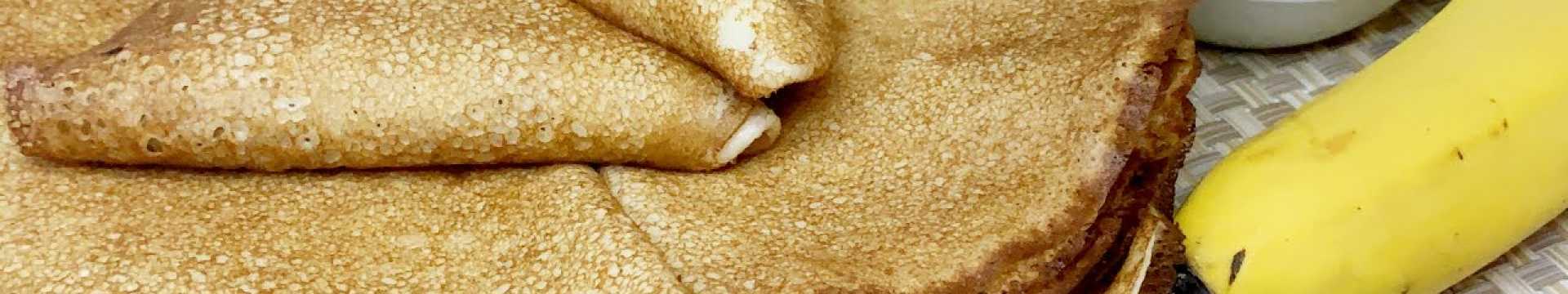 Блины с бананом — Eda.Video