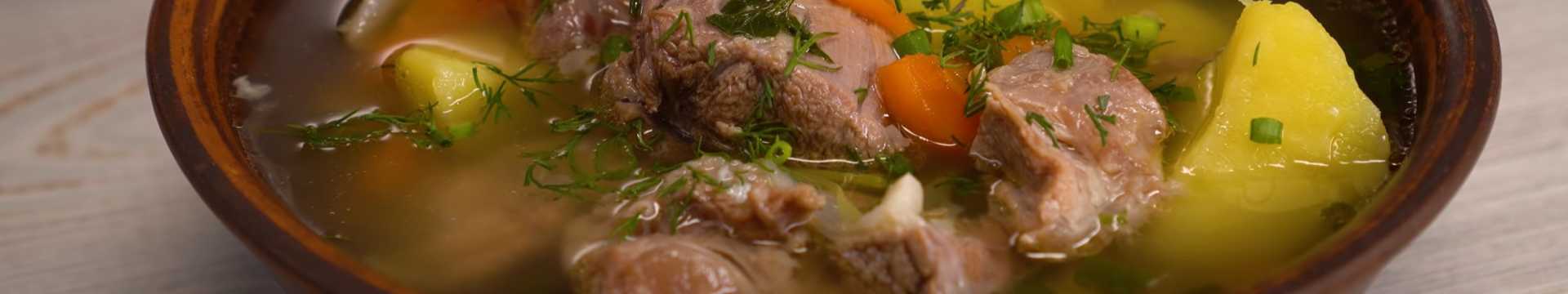 Суп мясной с овощами — Eda.Video
