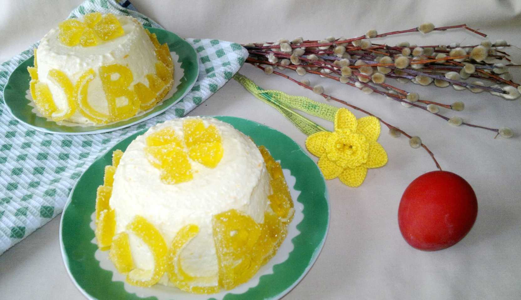 Популярный рецепт — Творожная пасха муссовая