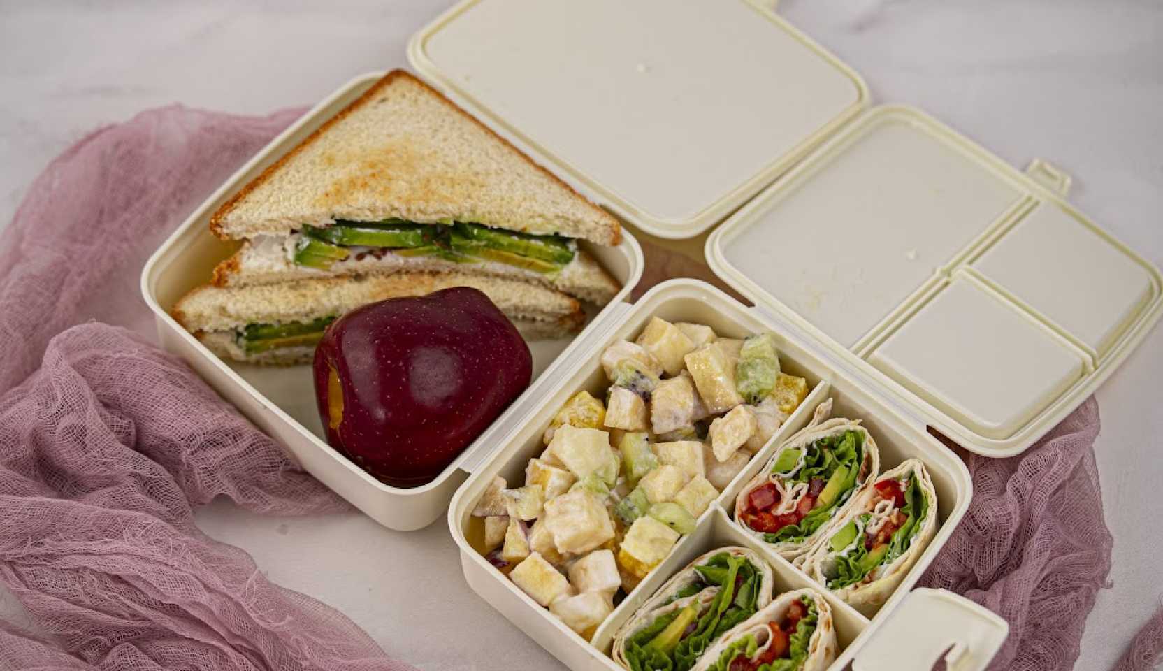 Популярный рецепт — 4 идеи для полезного ланч-бокса в школу