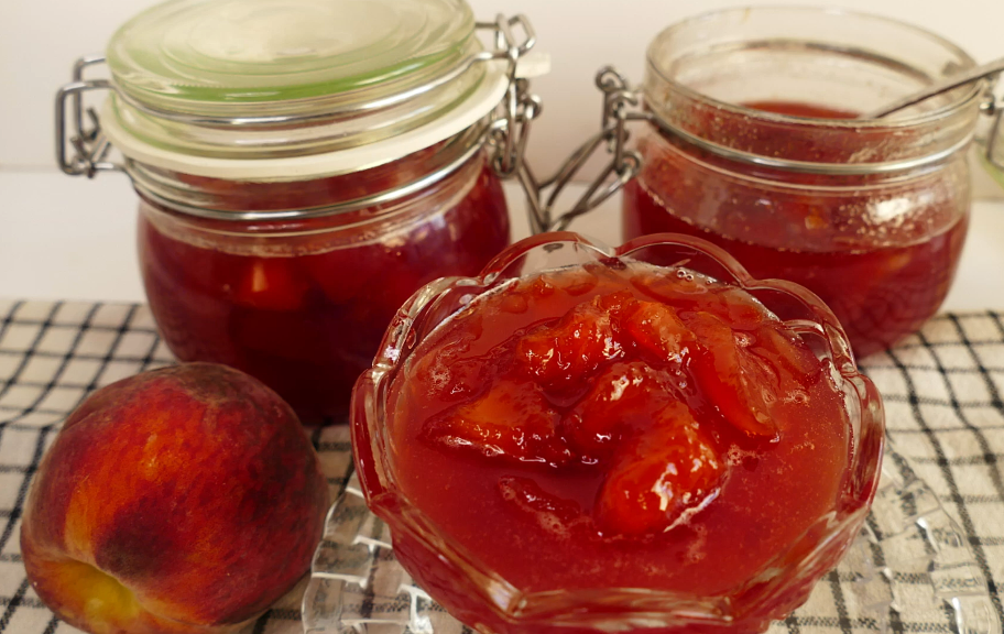 Новый рецепт: Домашний джем из персиков — Eda.Video