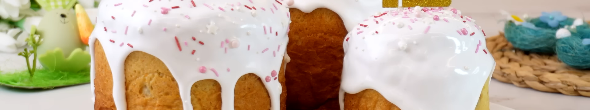 Творожной дрожжевой кулич — Eda.Video