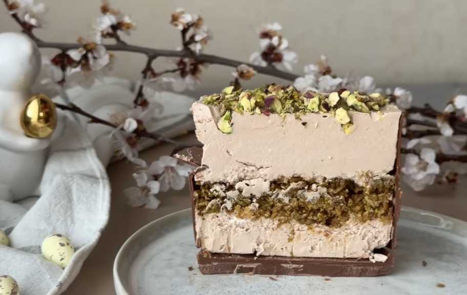 Новый рецепт: Творожная пасха Дубайский шоколад — Eda.Video