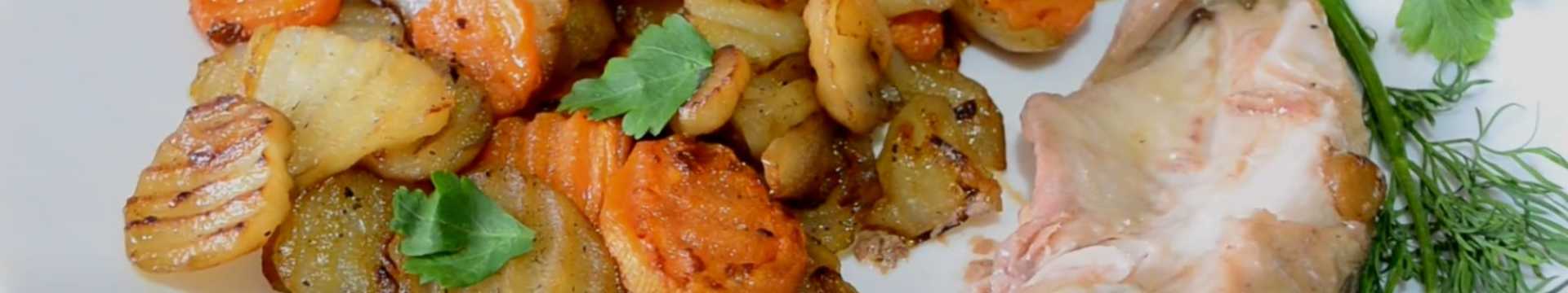 Жареный топинамбур с овощами — Eda.Video