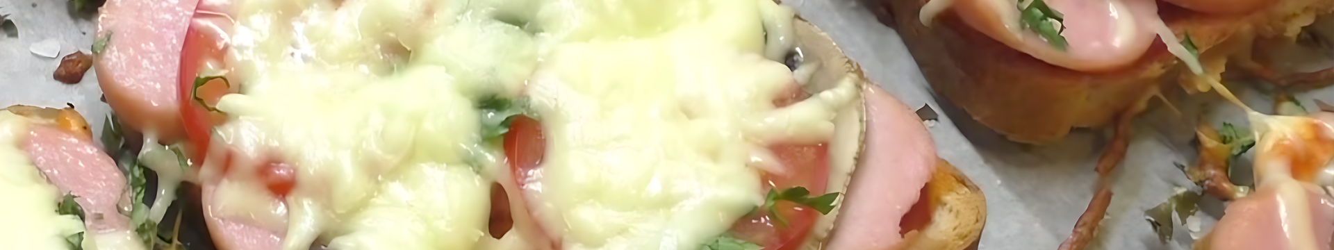 Пицца на тостовом хлебе в духовке — Eda.Video