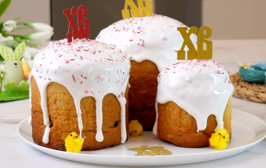 Новый рецепт: Творожной дрожжевой кулич — Eda.Video