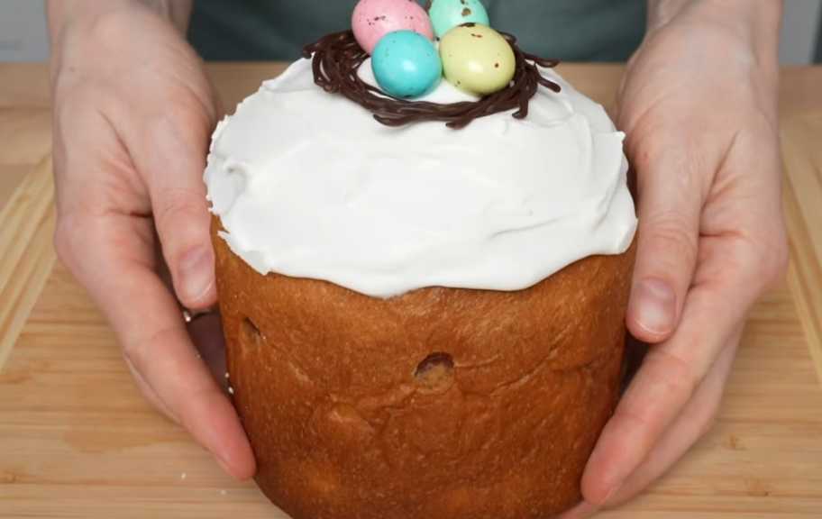 Рецепт: Заварной кулич