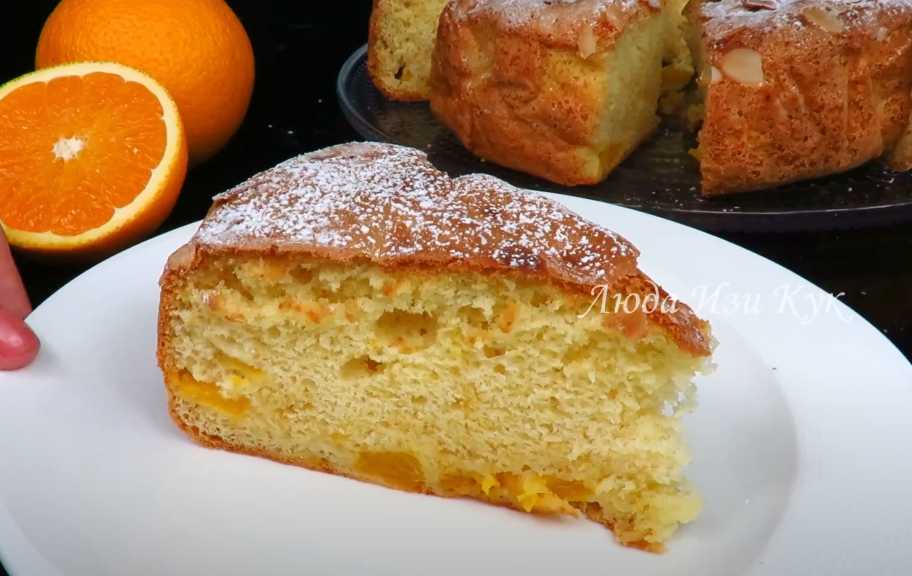 Новый рецепт: Шарлотка с апельсинами — Eda.Video