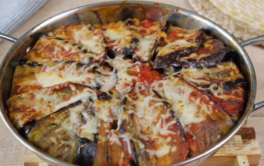 Рецепт: Веганская лазанья из баклажанов