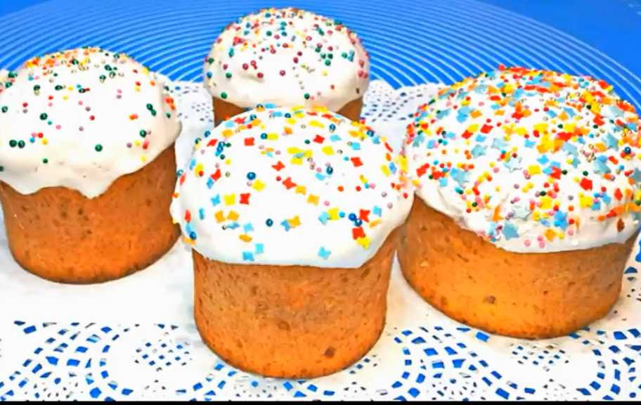 Новый рецепт: Кулич на дрожжах и кефире — Eda.Video