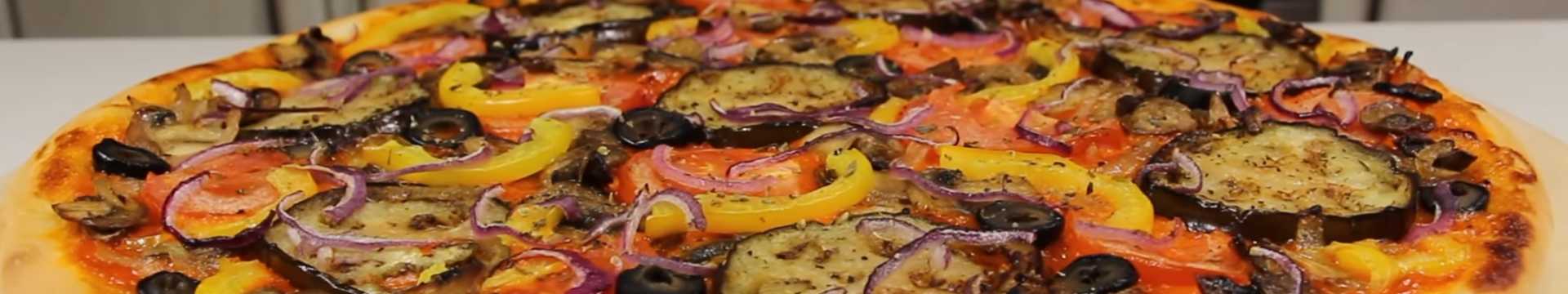 Веганская пицца с овощами — Eda.Video