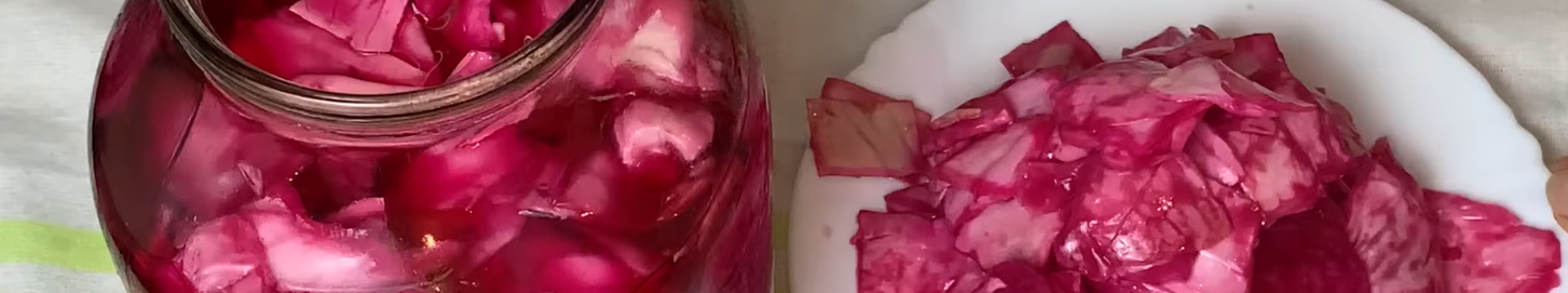 Маринованная капуста со свеклой — Eda.Video