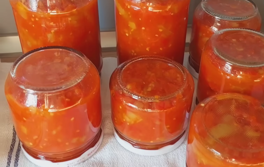 Новый рецепт: Шакшука заготовка на зиму: ароматный овощной соус — Eda.Video