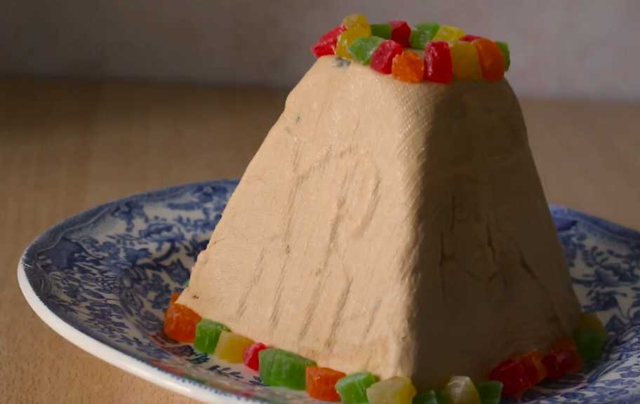 Новый рецепт: Карамельная творожная пасха — Eda.Video