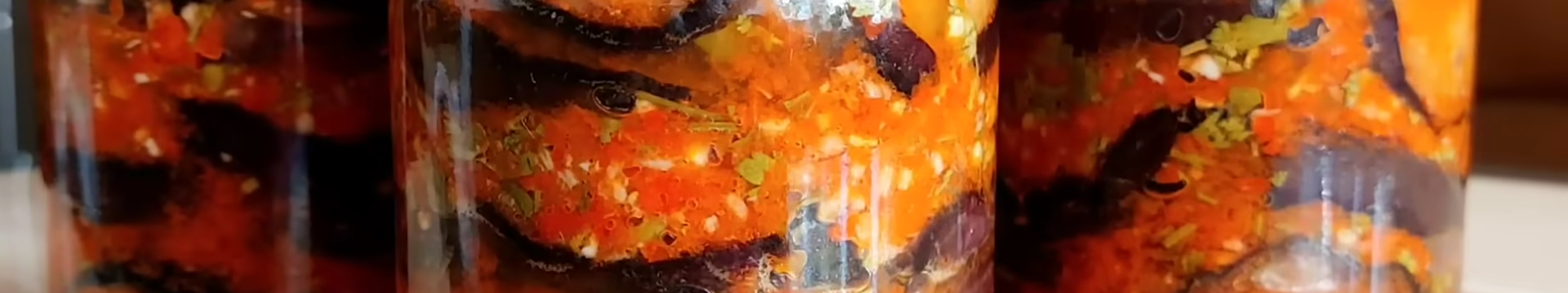 Заготовки на зиму из баклажанов и перца — Eda.Video
