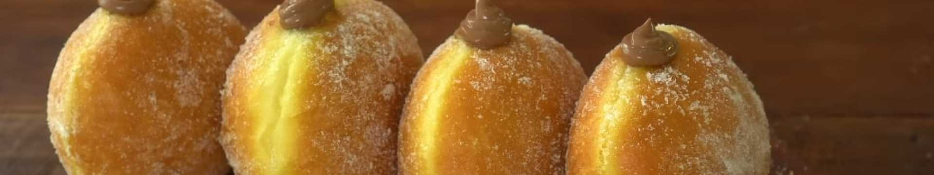 Пончики с шоколадным кремом — Eda.Video