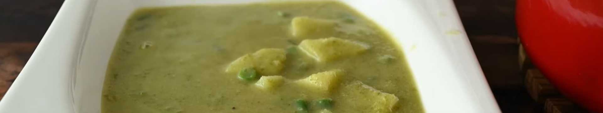 Суп-пюре из стручковой фасоли — Eda.Video