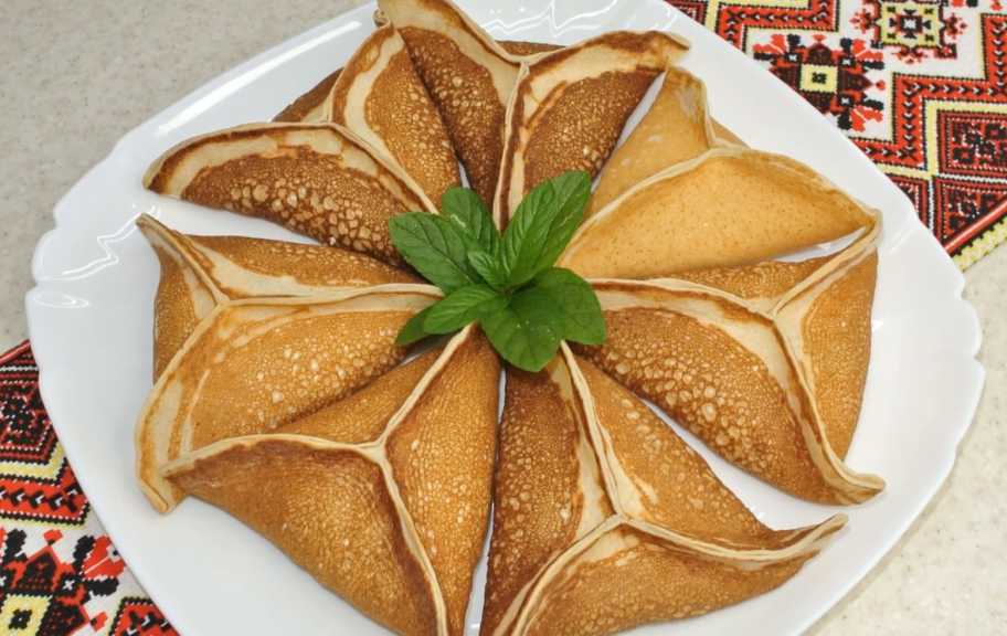 Новый рецепт: Блины с творогом и изюмом — Eda.Video