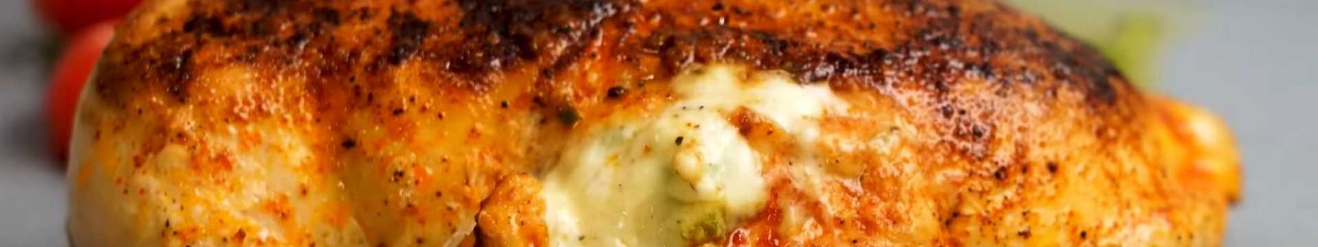 Фаршированная куриная грудка с халапеньо — Eda.Video