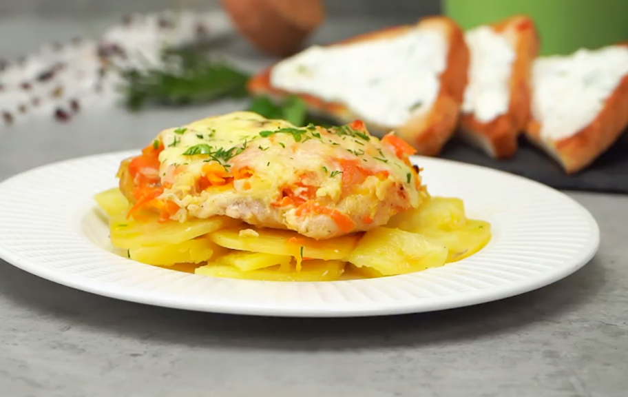 Новый рецепт: Куриная грудка, запеченная в фольге — Eda.Video