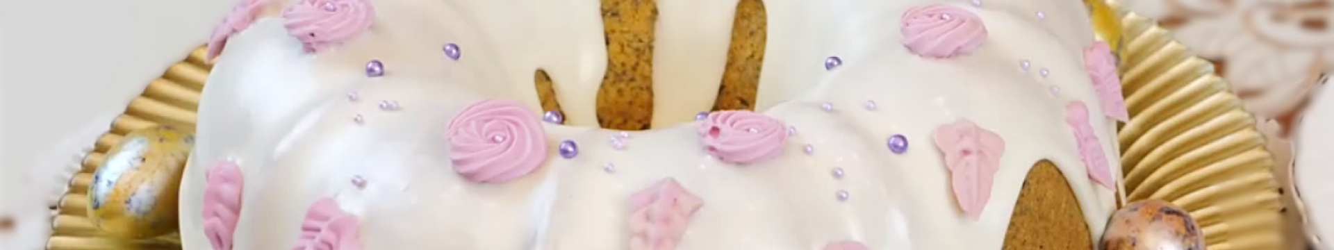 Глянцевая молочная глазурь для куличей — Eda.Video