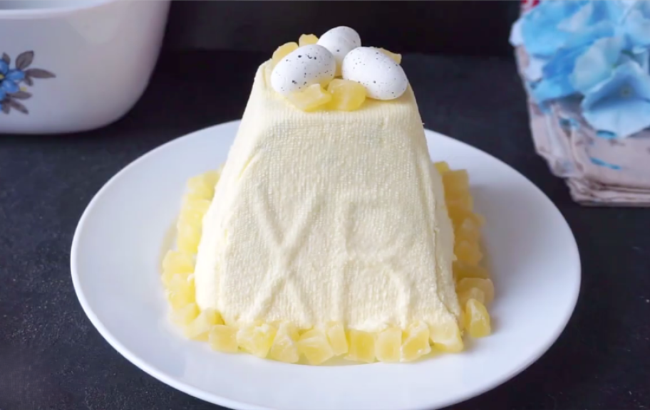 Новый рецепт: ПП творожная пасха без сахара — Eda.Video