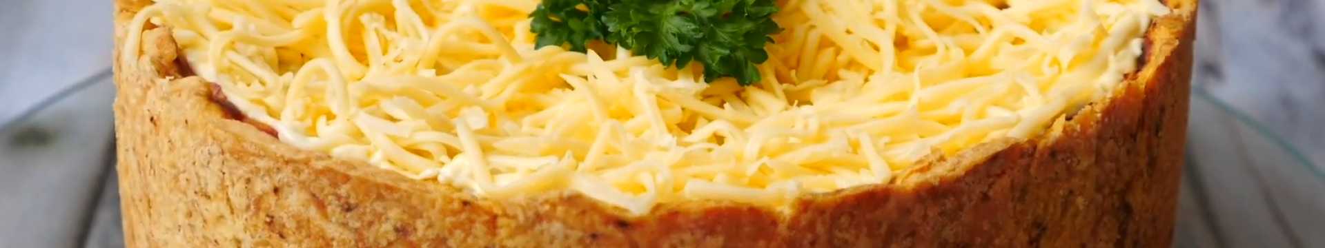 Пирог с куриными сердечками — Eda.Video