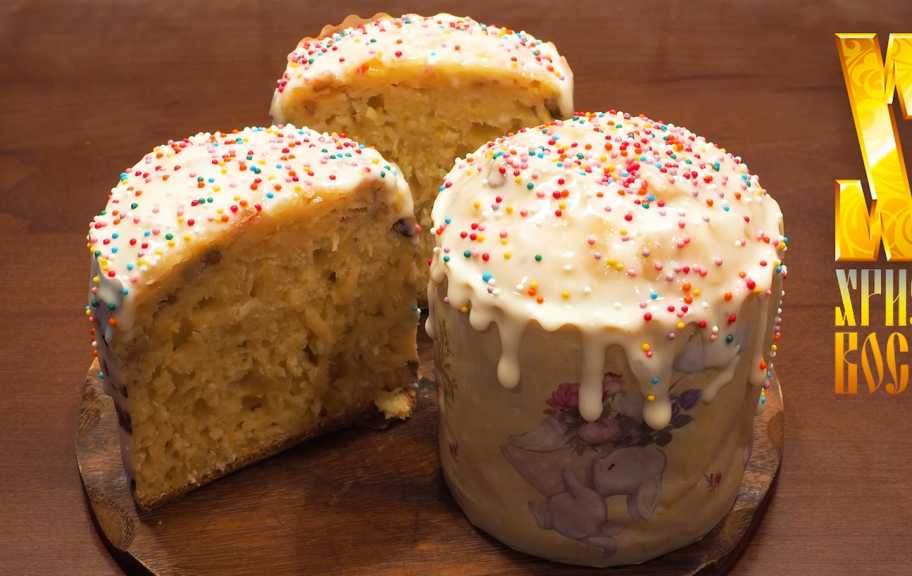 Новый рецепт: Творожный кулич в мультиварке — Eda.Video