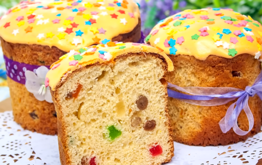 Новый рецепт: Александрийский кулич на топленом молоке с цукатами — Eda.Video